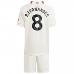 Günstige Fußballtrikots Manchester United B. Fernandes 8 Kinder 3rd trikot 2023-24 Kurzarm